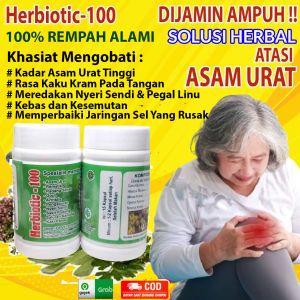 HERBIOTIC-100 AGEN HERBIOTIK HERBAL SAKIT TULANG PERSENDIAN PERADANGAN DAN OTOT HERBIOTIC100 Radang Sendi dan Asam Urat HERBIOTIC SWAYASE