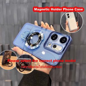 Case OPPO Reno 14 Pro 14F 5G Reno14 Pro Reno14Pro Reno14F 5G 2025 Case with Magnetic Stand Holder Soft Shockproof Clear Luxury New Design