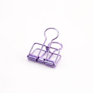 Multicolor Hollow Metal Clip/Mini Photo Decorative Binder/Paper Clips/Desk Office Accessories School Supplies