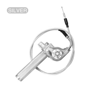 【24hours delivery】 1PC Motorcycle Twist Throttle Handle Grip 22mm CNC Alloy Twist Throttle Grips Universal For Kawasaki Yamaha Dirt Bike