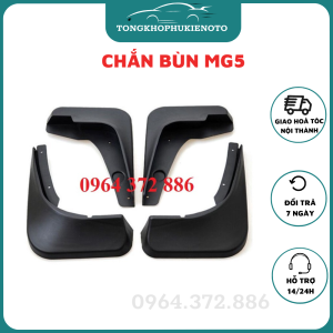 Bộ 4 tấm chắn bùn bánh xe MG5 2021 2022 2023 nhập Thái