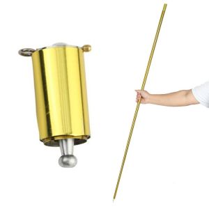 TESDFD Handheld Metal Magic Pocket Staff Lengthening Retractable Magician Telescopic Rod Stick Close up Illusion Funny Magic Tricks