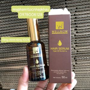 TINH DẦU DƯỠNG BÓNG PHỤC HỒI GIỮ NẾP TÓC UỐN ARGAN OIL NOURISHING WELLNOW 50ML