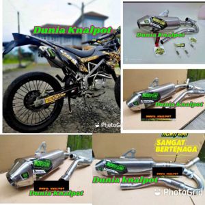 Knalpot crf norifumi rocket 4 bisa untuk dtracker/klx/wr155 DLL
