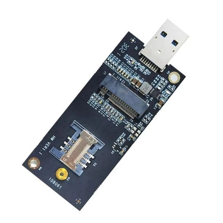 Supports 3G/4G/5G NIC Card NGFF Key-B to USB 3.0 Adapter Card+ 2x ...
