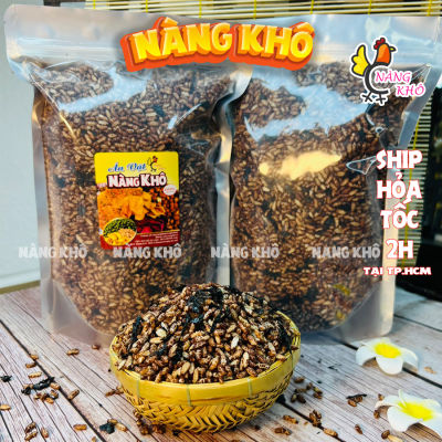 1Kg Gạo Lứt Sấy Rong Biển từ Nàng Khô