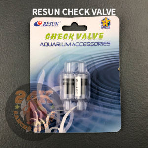 RESUN CHECK VALVE 2 PCS SET FOR AQUARIUM AND POND AIR LINE PROTECTION HEAVY DUTY