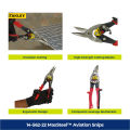Stanley 14-562-22 MaxSteel Aviation Snips - Left. 