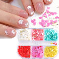 1 Kotak Bunga Sakura Bahan Resin Anti Air Untuk Dekorasi Nail Art DIY. 