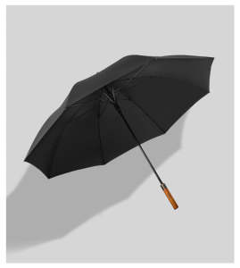 Ô dù thẳng đi mưa cao cấp 27 inch cán gỗ NASON UMBRELLA khung chịu lực kép Chống lật trong gió to Tán rộng 27inch Vải chống thấm chống tia UV