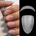 UR SUGAR 300Pcs X XS Short Nail Tips Full Coverage Press on Nail Matte Fake nails for Flat Small Nail Bed Extension Tips Tool. 