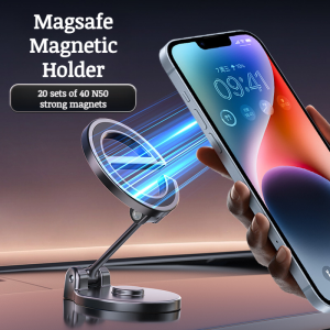 Car Phone Holder Invisible Magnetic Car Phone Holder Sticky Free Angle Adjustment German Craftsmanship