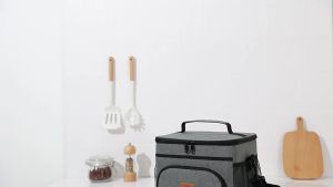 Runhui Best-Selling Picnic Bag PEVA Waterproof Insulated Bag Large Capacity Insulated Lunch Bag Portable Lunch Bag