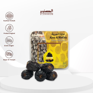 Kurma Ajwa Premium 1kg / Kurma Nabi Asli Madinah / Oleh-oleh Haji dan Umroh ALELAL STORE