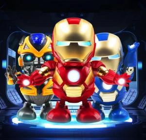 Đồ chơi người sắt Iron Man Hero nhảy múa theo nhạc cực kỳ vui nhộn - Đồ chơi mô hình Iron Man