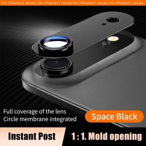 For IPhone Air IPhoneAir Integrated Metal Camera Lens Screen Protector Aluminum Alloy Anti Scratch Tempered Glass Film Guard