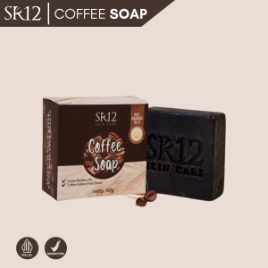 COFFEE SOAP SR12 SABUN KOPI HERBAL PENGHILANG FLEK HITAM DAN BKAS JERAWAT MENGECILKAN PORI PORI