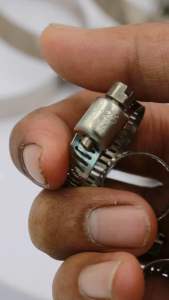 เคล็มเหล็กรัดสายยาง รัดสแตนเลส 304 เสริมความสามารถ เข็มขัดรัดท่อ เหล็กรัดสายยาง แคล้มรัดท่อ Hose Clip กิ๊ปรัดท่อ