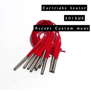 LUJINXUN 5pcs Electric Rod Immersion Heating Element Cartridge Heater Tube 20mm/18mm/16mm/15mm/14mm for Reprap Extruder Parts