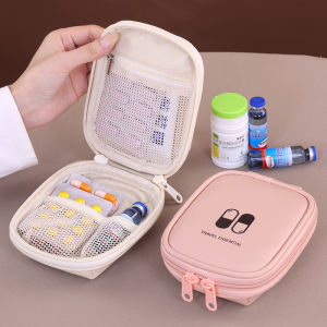 Multi-Functional First Aid & Travel Medicine Bag - Compact Emergency Pack for Home Outdoor Adventure & Travel