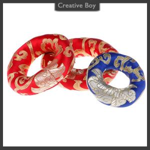 [Creative] Tibetan Singing Bowl Mat Himalayan Hammered Chakra Meditation Religion Belief