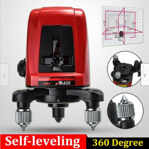 360 Degree Self-leveling Mini Cross Laser Level 2 Line 1 Point + Package Bag With Brightness Point High Precision Level