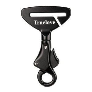 Durable Vehicle Car SecureDog Seat Belt Lock Harness Collar Clip Safety Lightweight Aluminium Alloy Dog Supplies