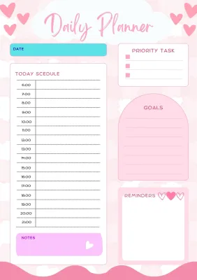 Daily Journal | Daily Planner | To Do List | Notepad A5