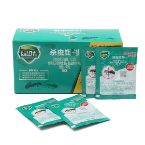 Green Leaf Insecticide for Killing Ant Kill Ants Kill Small Black Ants Red Ant Household Ant Powder Ant Poison Exterminate Ants Baits Wholesale