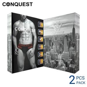 CONQUEST EXTRA SIZE MEN UNDERWEAR NYLON SPANDEX MINI (2 pcs) CQ7252