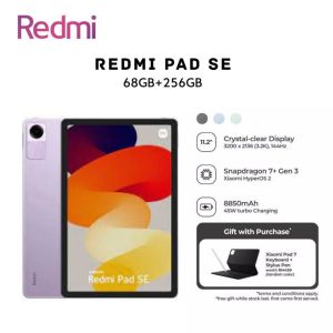 【Ready Stocks】Redmi pad SE 6+256 หน้าจอถนอมสายตา 10.1 นิ้ว รับประกัน 36 เดือน Wifi