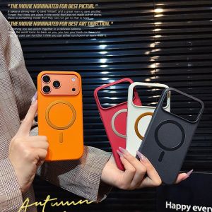 0930[Local Stock] Christmas Halloween Luxury Solid Color Rock Sand Texture magneticed Wireless Charging Shockproof Protective Phone Cover Case for iPhone 17 16 Pro Max h261009