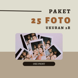 CETAK FOTO UKURAN 2R 25 FOTO TERLARIS DAN TERMURAH PROSES 1 HARI BISA COD