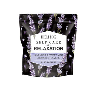 Eelhoe Shower Steamers Aromatherapy Tablets Long-lasting Fragrance Nighttime Shower Tablets Easy to Dissolve Gently Clean Bath Tablet Sleep Relaxing Relieve Stress Mood Tool Spa Bath Bombs for Women Men Household Bath Supplies