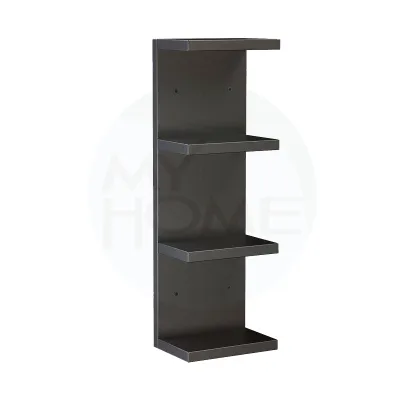MYHOME Display Rack Simple Wall Rack Display Shelf Wall-Mounted Display Bookshelf Storage Rack Multi-Layer