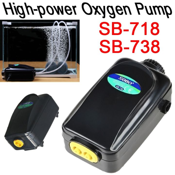 Silent Aquaium Ai Pump, Ulta-Quiet Manta Ay Oxygen Pump