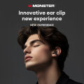 Monster MQT60 OWS Wireless Bluetooth 5.4 Headphones Long Life Gaming Earphones HIFI Stereo Sound Sport Earbuds With Mic. 