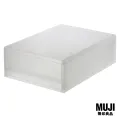 มูจิ กล่องเก็บของโพลีโพรพิลีน - MUJI PP Storage Case / Shallow 26 × 37 × 12 cm. 