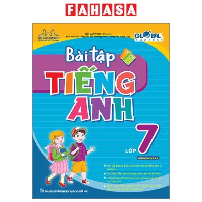 Fahasa - Global Success - Bài Tập Tiếng Anh Lớp 7 (Không Đáp Án)