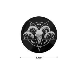 HONDA SUPER CUB Engine Sticker ป้ายโลหะ ปีก LOGO Sticker อุปกรณ์ตกแต่งรถจักรยานยนต์ เหมาะสำหรับ HONDA SUPER CUB 50 Cc110 C125