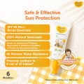 Mama's Choice Baby Gentle Mineral Sunscreen | SPF30 PA++ | Hypoallergenic & Moisturizing | Aloe Vera, Avocado & Coconut. 
