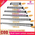 Slayers Slim LED Light Bar Baris Tunggal SUV Jalan LED Lampu Kerja Lampu Lampu LED Bar Offroad Led Bar. 