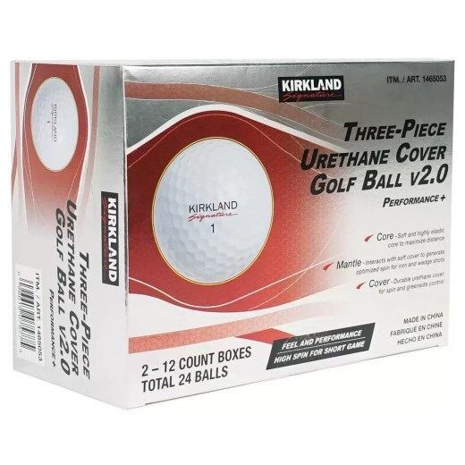 Kirkland Signature 3 piece Golf Ball 24 balls Lazada