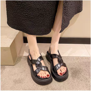 COD Sandal Wedges Tali Gesper High Kualitas Sintetis Semi Premium SSK 570 TANPA KOTAK SEPATU
