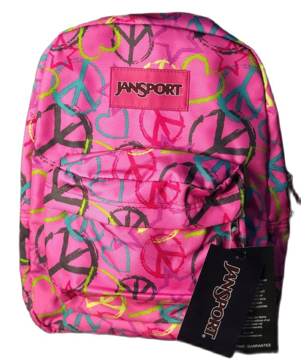 jansport backpack peace sign Big Student Something about the Right Pack just feels so JANSPORT Right Pack Expressions Backpack