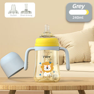 Bevavar 3in1 Botol Susu Bayi Botol Minum Sedotan Anak PPSU Sippy Cup Anak Anti Kolik BPA Free 240ml 300ml