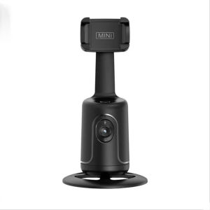 Auto Face Tracking Phone Holder Tripod Stand Smart Selfie Stick 360 Rotation Face Object Tracking Mount Intelligent Follow Live Phone Bracket Gimbals