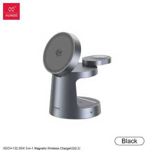 Xundd Magnetic 3in1 25W Wireless Charger For Phone / Earbuds / Watch XDCH-132