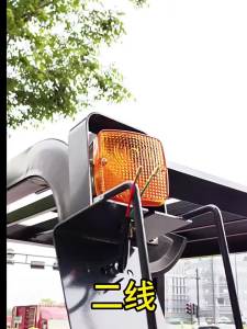 Cornerr For forklift LED front turn signal double-sided small light three-wire 12V 24V 48V suitable for Hangcha Heli high quality parts 7P3H9