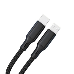 Versatilitys 2 In 1 Type C Cable Auto USB C Cable For Efficient Power Supply And Data Transfer In Vehicles And Offices